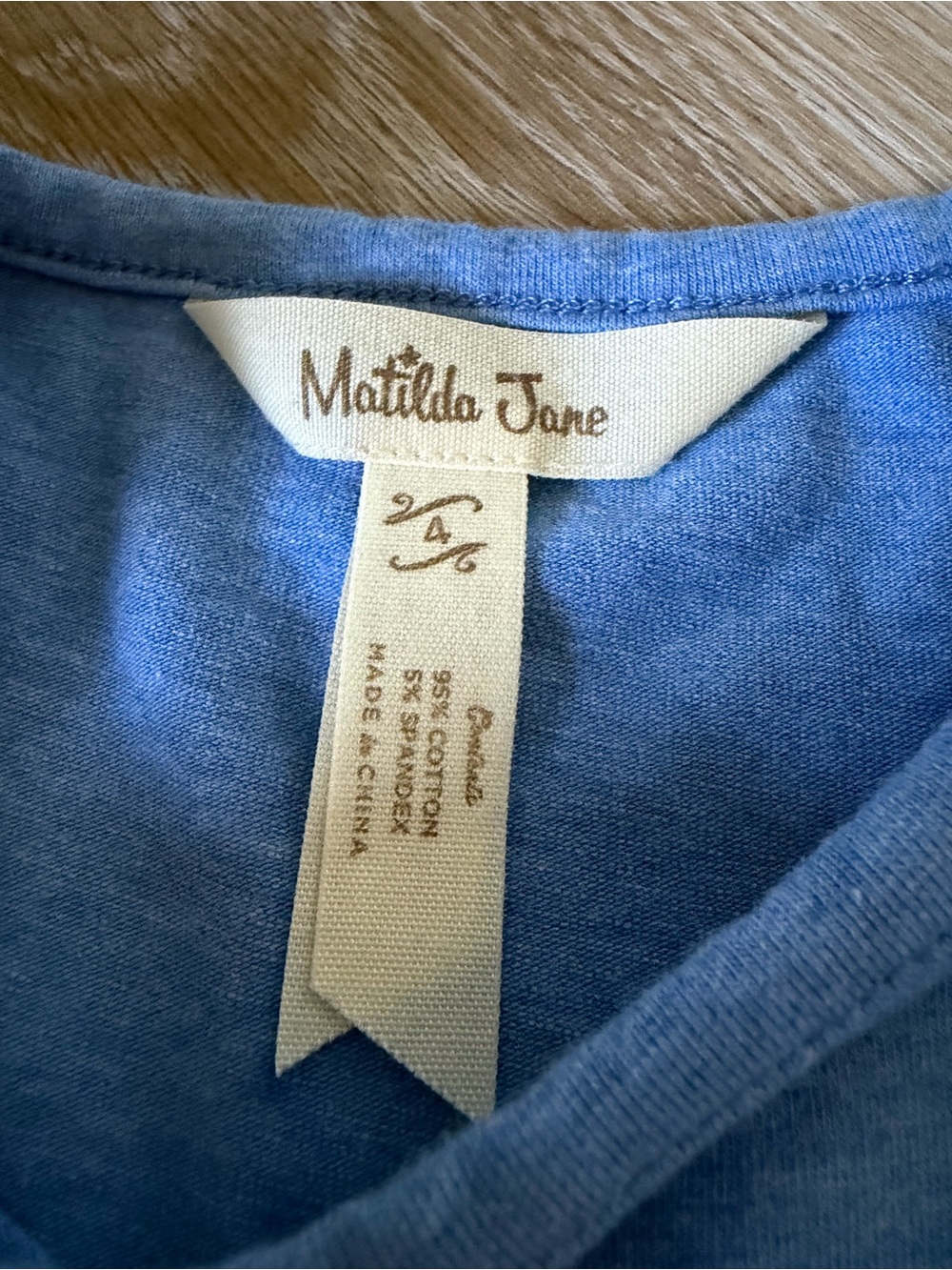 Matilda Jane Perfectly Paired Lap Dress Size 4 - Picture 2 of 4